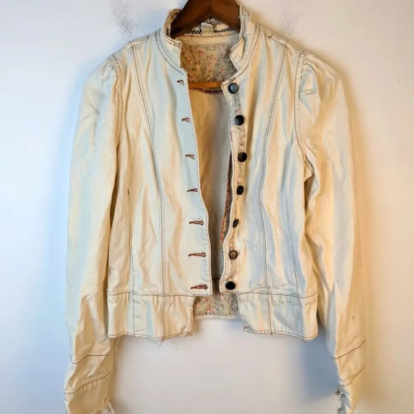 Boho Military Vintage Inspired Jacket - Small - Picture 1 of 9